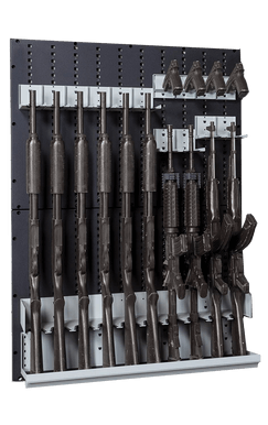 Expandable Weapon Wall Panels with Components and Firearms